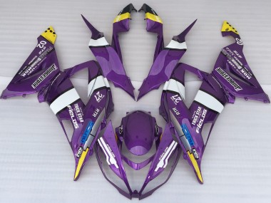 Purple Logo Style 2013-2018 ZX6R Motorcycle Fairing