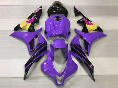 Purple & Pink Bull 2007-2008 CBR600RR Motorcycle Fairing