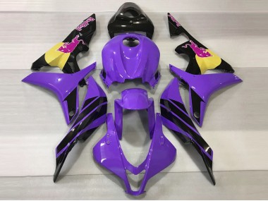 Purple & Pink Bull 2007-2008 CBR600RR Motorcycle Fairing