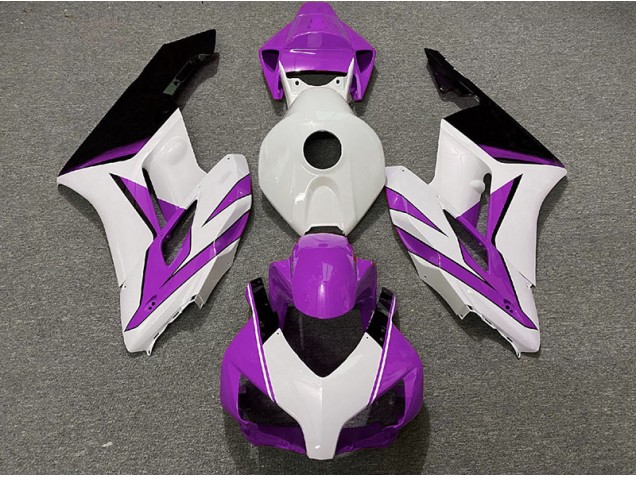 Purple White and Gloss Black 2004-2005 CBR1000RR Motorcycle Fairing Purple White and Gloss Black 2004-2005 CBR1000RR Motorcycle Fairing