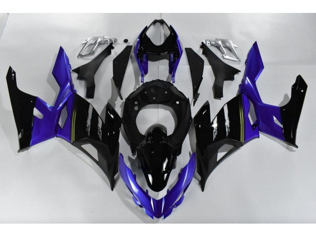 Purple and Black 2018-2023 Ninja 400 Motorcycle Fairing Purple and Black 2018-2023 Ninja 400 Motorcycle Fairing