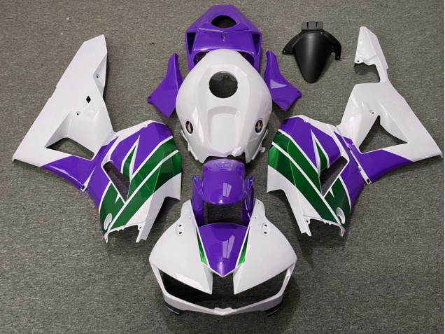 Purple and Green Gloss 2013-2023 CBR600RR Motorcycle Fairing Purple and Green Gloss 2013-2023 CBR600RR Motorcycle Fairing