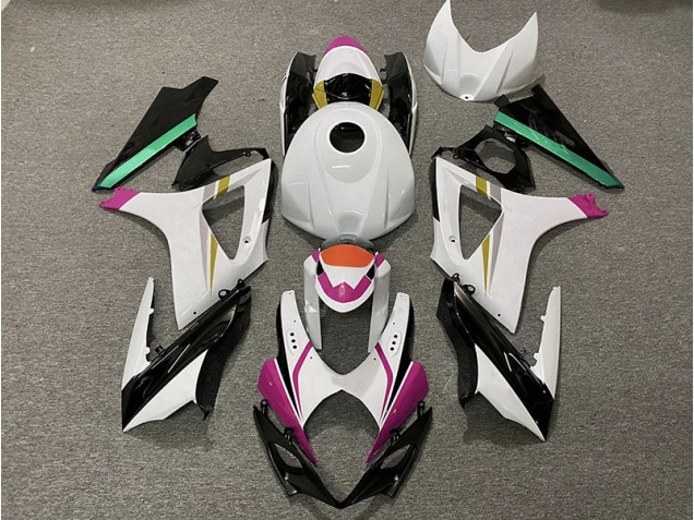 Race Colors 3 2007-2008 GSXR 1000 Motorcycle Fairing Race Colors 3 2007-2008 GSXR 1000 Motorcycle Fairing
