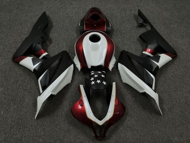 Racing Red and Black 2009-2012 CBR600RR Motorcycle Fairing