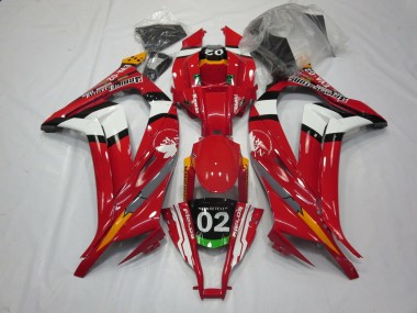 Red 02 2011-2015 ZX10R Motorcycle Fairing