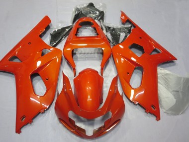 Red 2001-2003 GSXR 600-750 Motorcycle Fairing