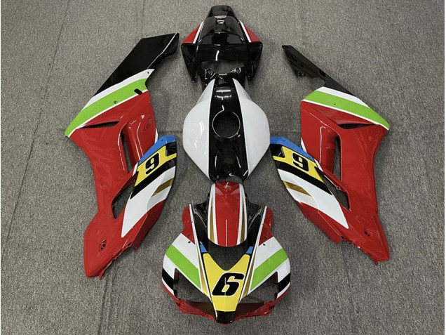 Red 6 2004-2005 CBR1000RR Motorcycle Fairing Red 6 2004-2005 CBR1000RR Motorcycle Fairing