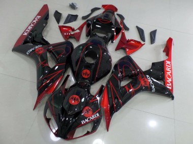 Red Bacardi 2006-2007 CBR1000RR Motorcycle Fairing
