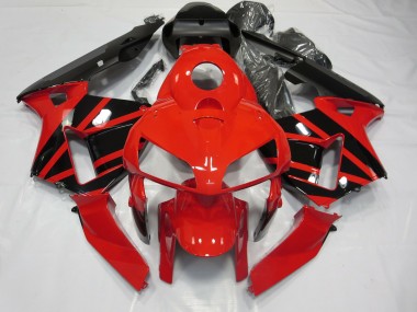 Red & Black OEM Style 2003-2004 CBR600RR Motorcycle Fairing