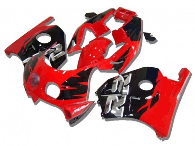 Red Black Silver RR 1990-1998 CBR250RR Motorcycle Fairing Red Black Silver RR 1990-1998 CBR250RR Motorcycle Fairing
