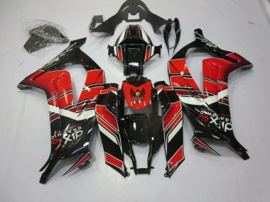 Red Black Special 2011-2015 ZX10R Motorcycle Fairing