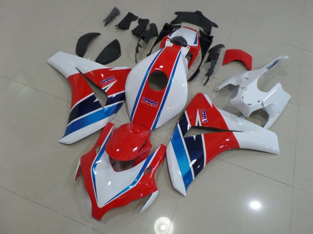 Red Blue and White 2008-2011 CBR1000RR Motorcycle Fairing Red Blue and White 2008-2011 CBR1000RR Motorcycle Fairing
