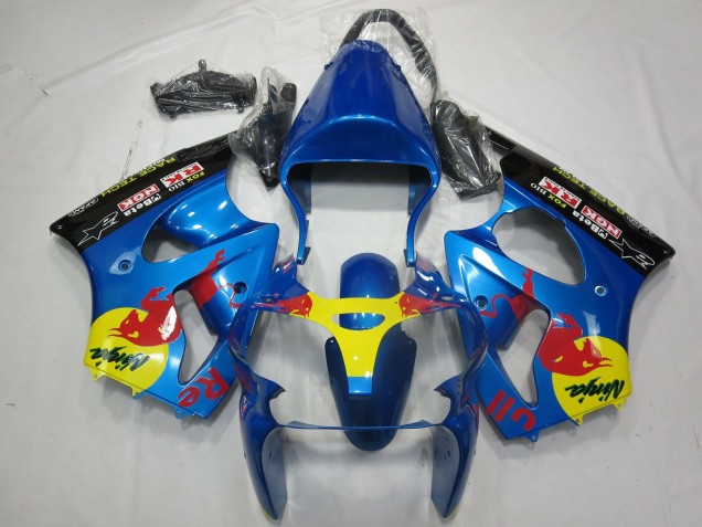 Red Bull 2000-2002 ZX6R Motorcycle Fairing Red Bull 2000-2002 ZX6R Motorcycle Fairing