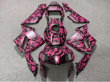 Red Camo 2003-2004 CBR600RR Motorcycle Fairing