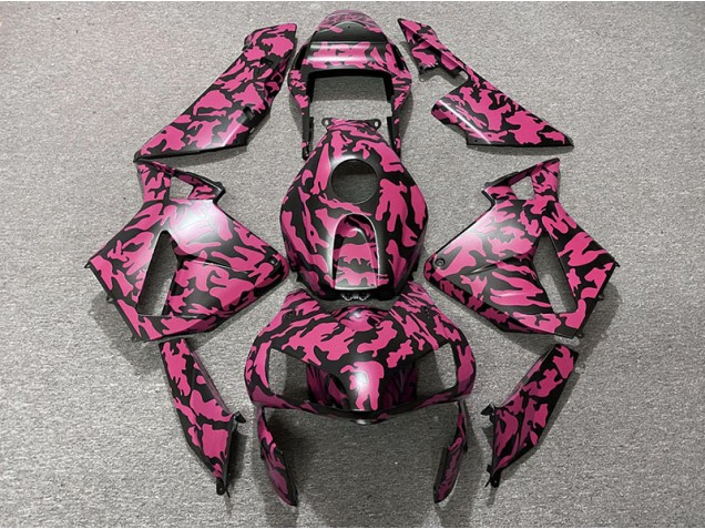 Red Camo 2003-2004 CBR600RR Motorcycle Fairing Red Camo 2003-2004 CBR600RR Motorcycle Fairing
