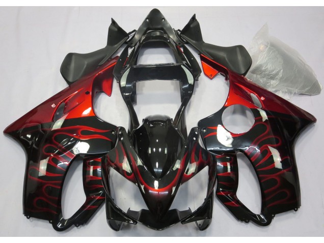 Red Flame 2001-2003 CBR600 F4i Motorcycle Fairing Red Flame 2001-2003 CBR600 F4i Motorcycle Fairing