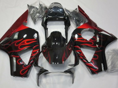 Red Flame 2002-2003 CBR954RR Motorcycle Fairing