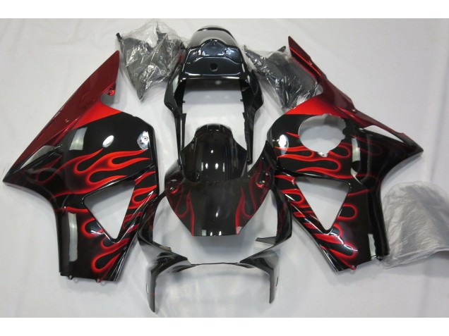 Red Flame 2002-2003 CBR954RR Motorcycle Fairing Red Flame 2002-2003 CBR954RR Motorcycle Fairing