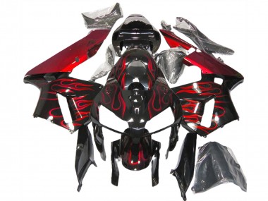 Red Flame 2005-2006 CBR600RR Motorcycle Fairing