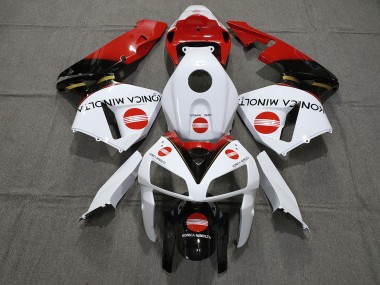Red KM 2005-2006 CBR600RR Motorcycle Fairing