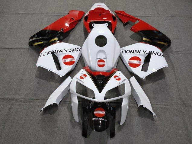 Red KM 2005-2006 CBR600RR Motorcycle Fairing Red KM 2005-2006 CBR600RR Motorcycle Fairing