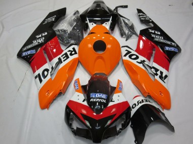 Red Matte Black 2004-2005 CBR1000RR Motorcycle Fairing