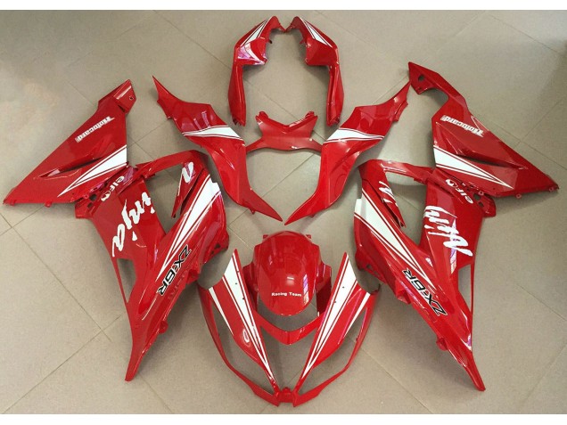 Red Ninja 2013-2018 ZX6R Motorcycle Fairing Red Ninja 2013-2018 ZX6R Motorcycle Fairing