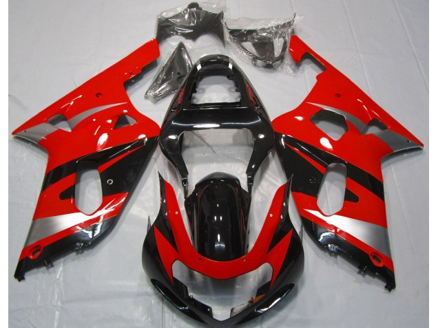 Red OEM Style 2001-2003 GSXR 600-750 Motorcycle Fairing Red OEM Style 2001-2003 GSXR 600-750 Motorcycle Fairing