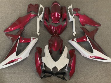 Red OEM Style 2008-2010 GSXR 600-750 Motorcycle Fairing