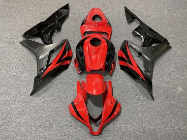 Red OEM Style & Grey 2007-2008 CBR600RR Motorcycle Fairing