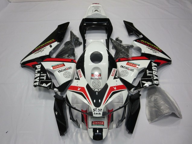 Red Playboy 2003-2004 CBR600RR Motorcycle Fairing Red Playboy 2003-2004 CBR600RR Motorcycle Fairing
