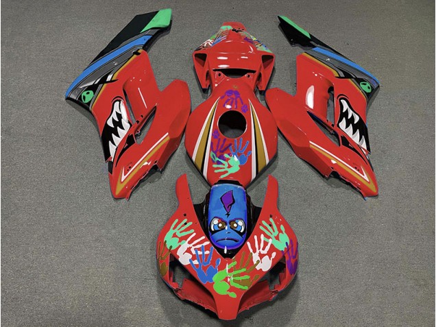 Red Shark 2004-2005 CBR1000RR Motorcycle Fairing Red Shark 2004-2005 CBR1000RR Motorcycle Fairing