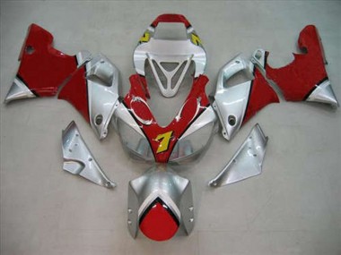 Red Silver 1998-1999 R1 Motorcycle Fairing