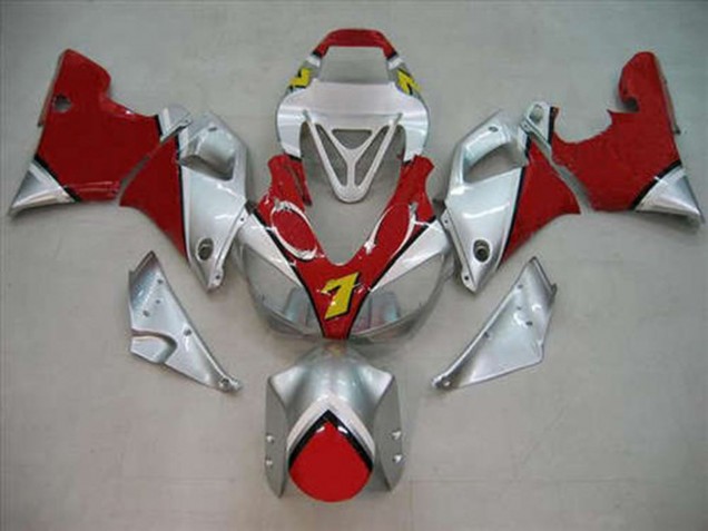 Red Silver 1998-1999 R1 Motorcycle Fairing Red Silver 1998-1999 R1 Motorcycle Fairing