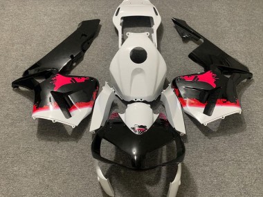 Red Splatter 2003-2004 CBR600RR Motorcycle Fairing