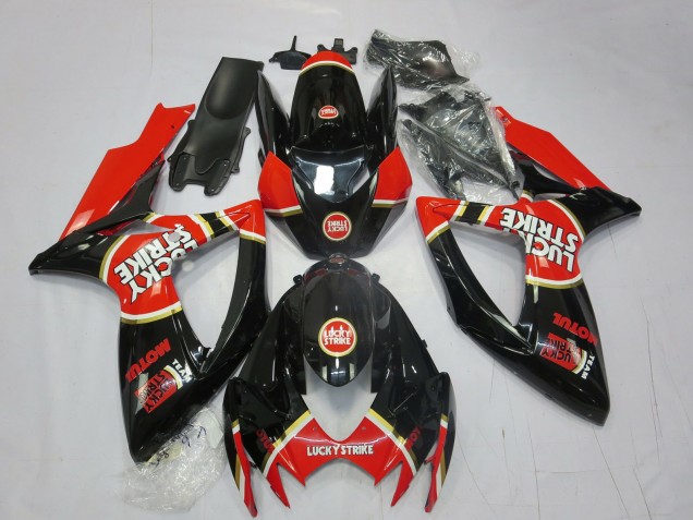 Red Strike 2006-2007 GSXR 600-750 Motorcycle Fairing Red Strike 2006-2007 GSXR 600-750 Motorcycle Fairing