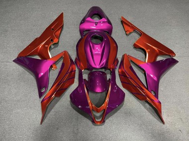 Red & Violet 2007-2008 CBR600RR Motorcycle Fairing