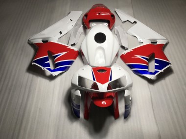 Red / White / Blue 2005-2006 CBR600RR Motorcycle Fairing