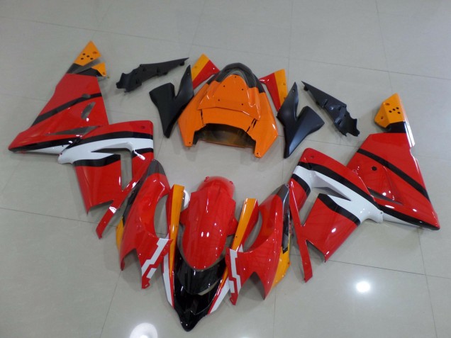 Red White Pink 2004-2005 ZX10R Motorcycle Fairing Red White Pink 2004-2005 ZX10R Motorcycle Fairing