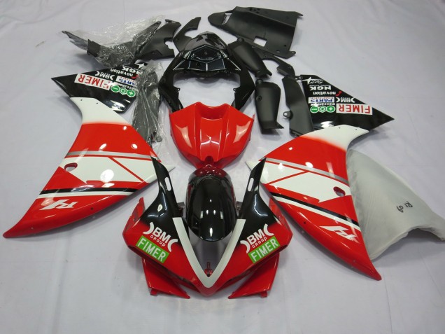Red White Yamalube 2012-2014 R1 Motorcycle Fairing Red White Yamalube 2012-2014 R1 Motorcycle Fairing