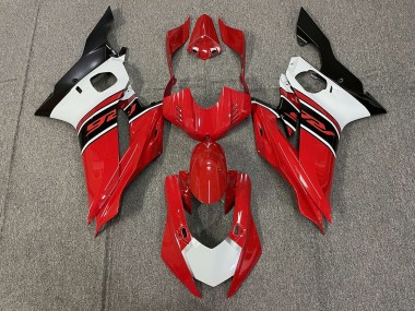 Red White and Black 2017-2021 R6 Motorcycle Fairing
