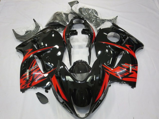 Red and Black 1997-2007 GSXR 1300 Hayabusa Motorcycle Fairing Red and Black 1997-2007 GSXR 1300 Hayabusa Motorcycle Fairing
