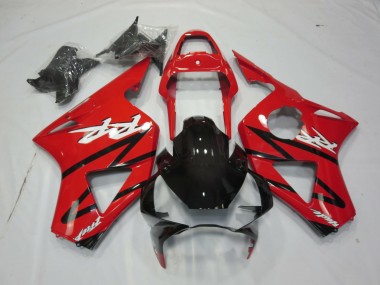Red and Black 2 2002-2003 CBR954RR Motorcycle Fairing