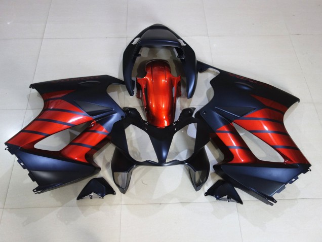 Red and Black 2002-2012 VFR800 Motorcycle Fairing Red and Black 2002-2012 VFR800 Motorcycle Fairing