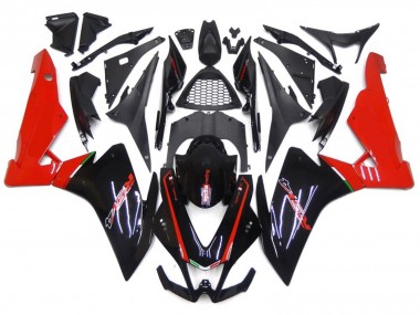 Red and Black 2010-2015 RSV4 1000 Motorcycle Fairing