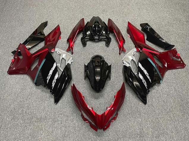 Red and Black 2018-2023 Ninja 400 Motorcycle Fairing Red and Black 2018-2023 Ninja 400 Motorcycle Fairing