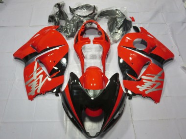 Red and Black Silver Decal 1997-2007 GSXR 1300 Hayabusa Motorcycle Fairing
