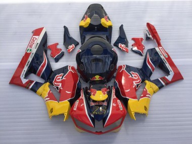 Red and Blue Bull 2013-2023 CBR600RR Motorcycle Fairing