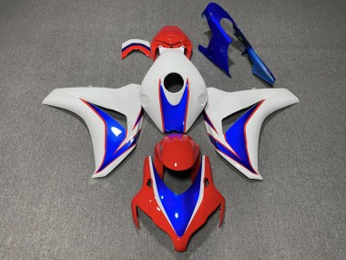 Red and Blue Gloss 2008-2011 CBR1000RR Motorcycle Fairing