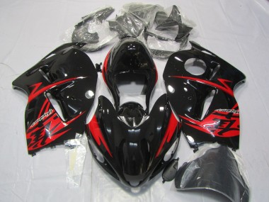 Red and Gloss Black 1997-2007 GSXR 1300 Hayabusa Motorcycle Fairing